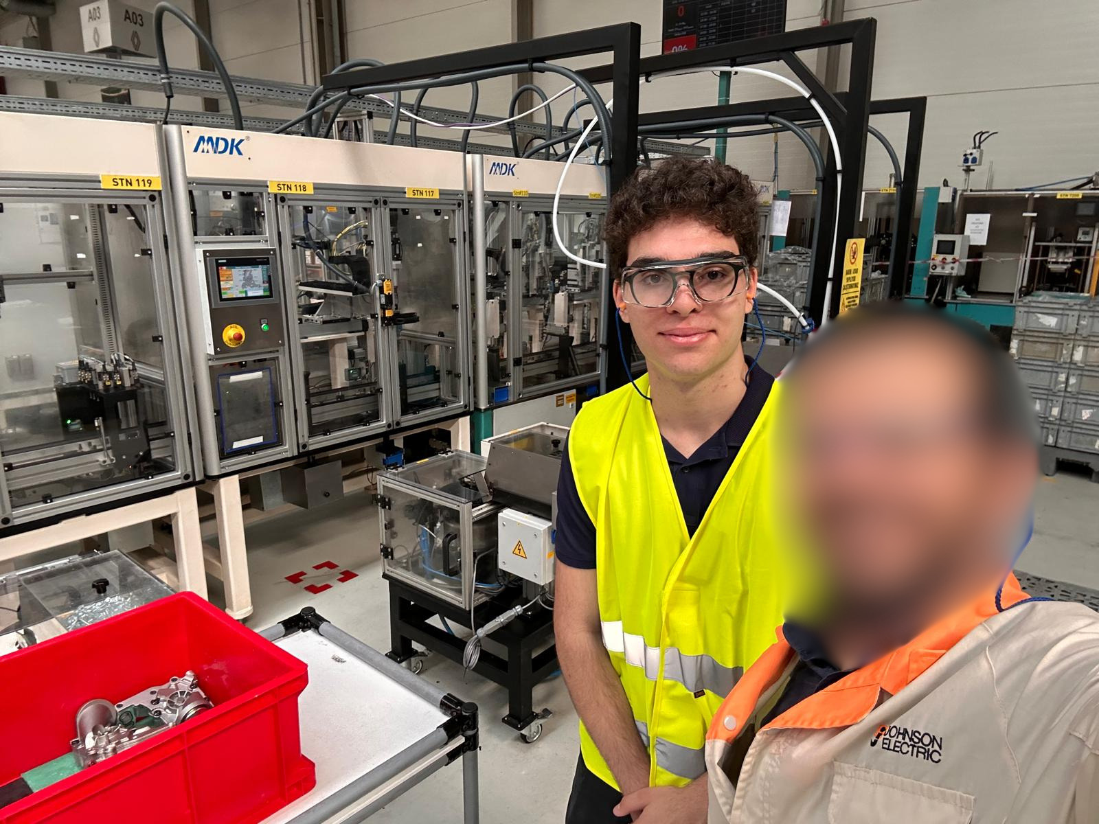 Emre Kantar at Johnson Electric Factory